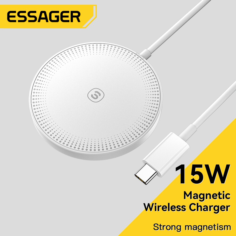 Wireless Charger Watch - Essager 15 W Magnetic Qi Wireless