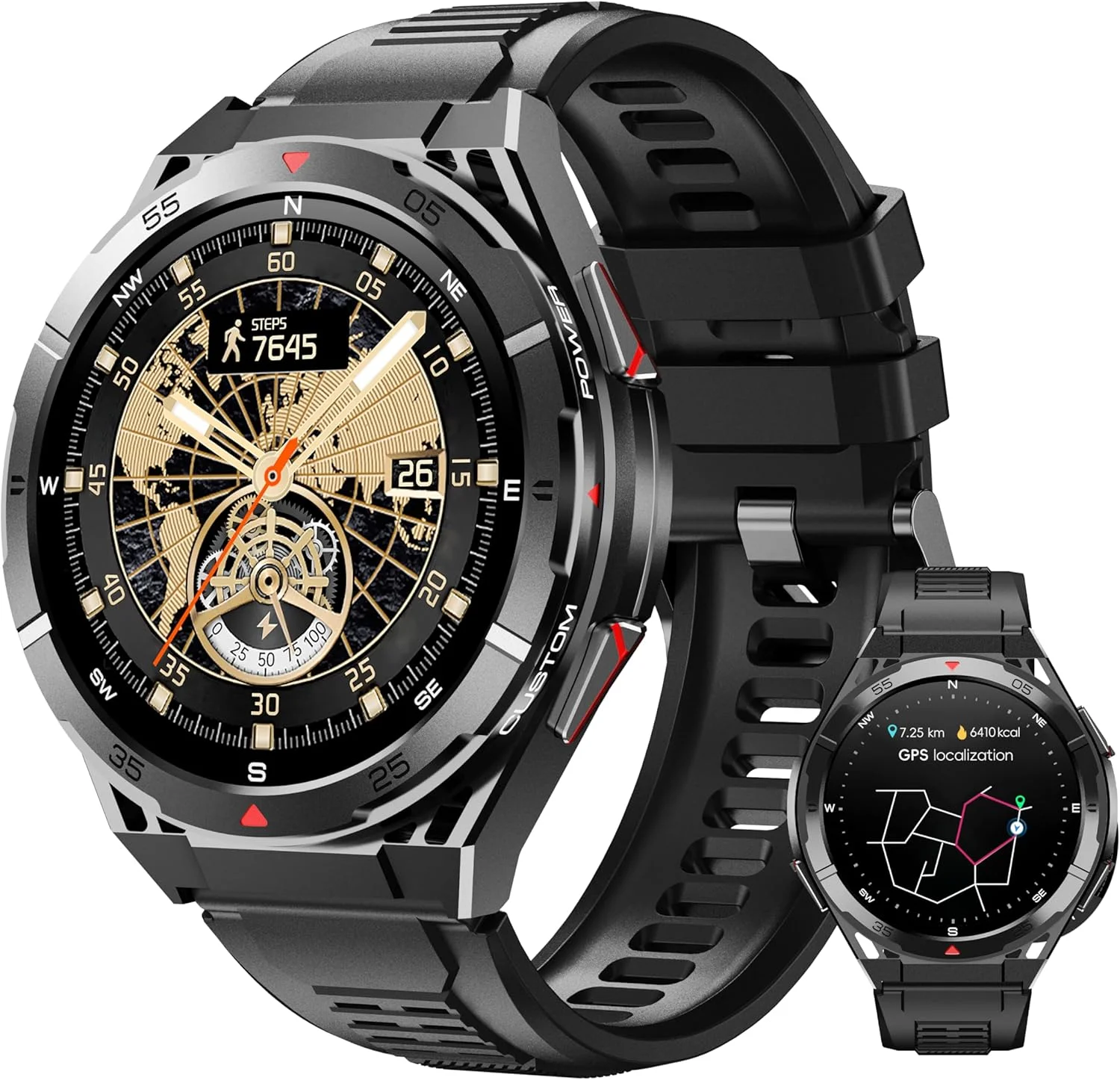 Smartwatch X2 - YTOM Premium GPS Smart Watch Ultra