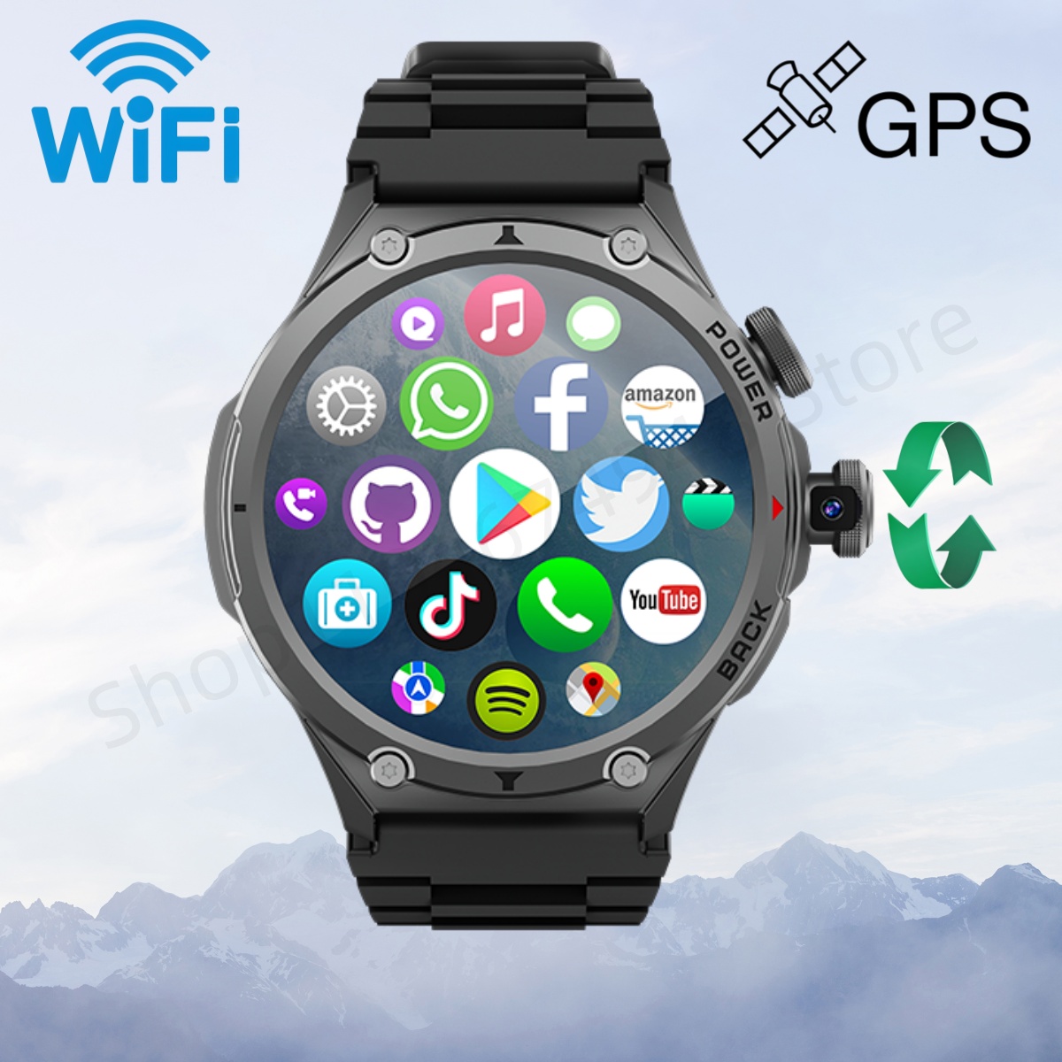 Smartwatch Store - Smartwatch H12 4G LTE z WiFi,