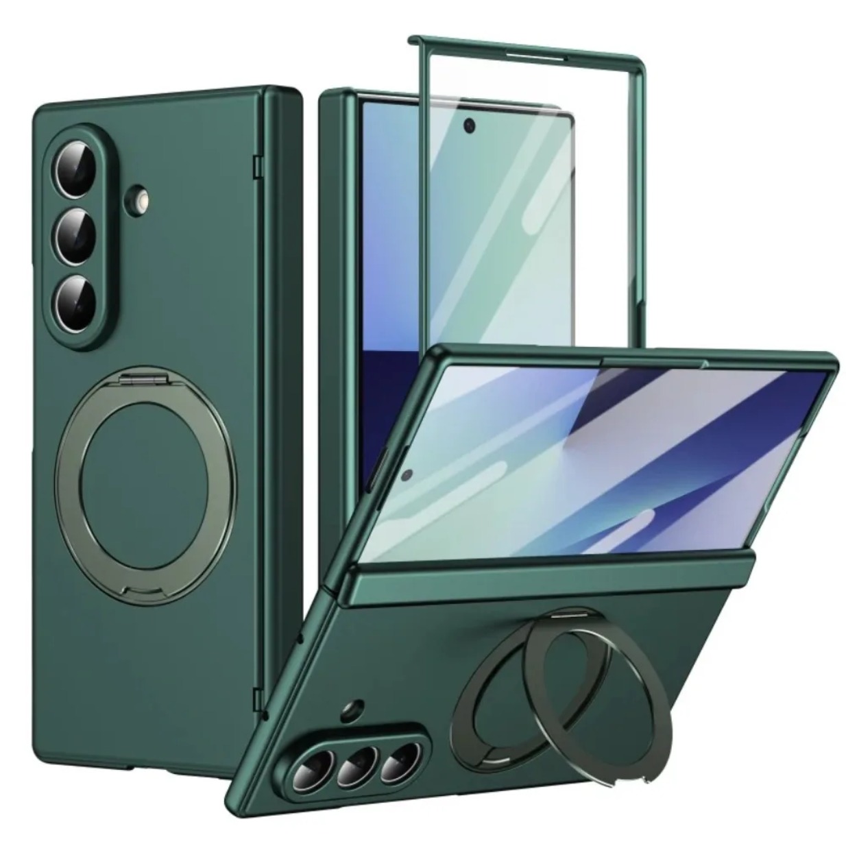 Magnetic Charging Stand - 360 ° Etui na telefon z