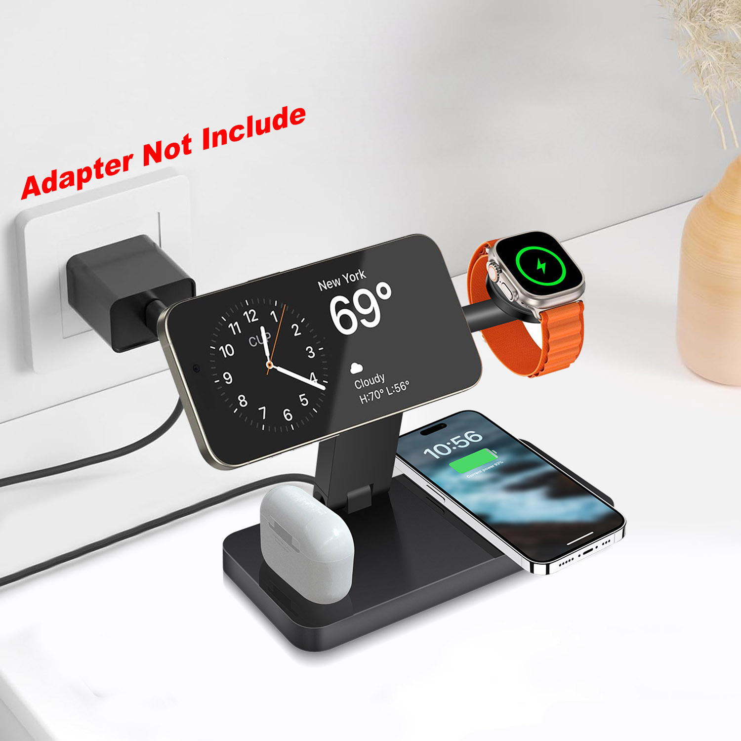 Wireless Charger Watch - Magnetyczna bezprzewodowa stacja ładująca 4 w