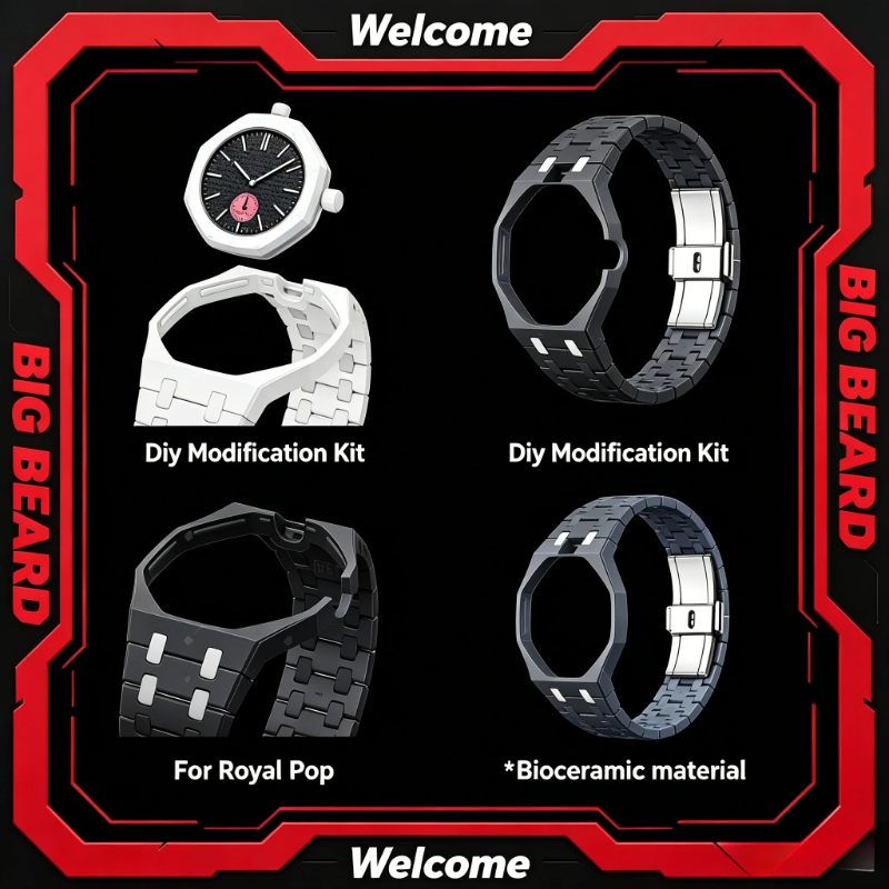 Smartwatch Case - Zestaw ceramicznych biomateriałów do modyfikacji i