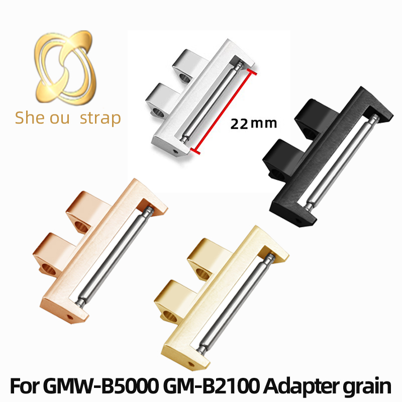 Watch Band Connector - Adapter ze stali nierdzewnej 22 mm,