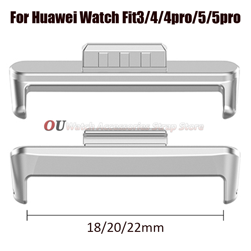 Watch Band Connector - Adapter metalowy aluminiowy 18 20mm 22mm