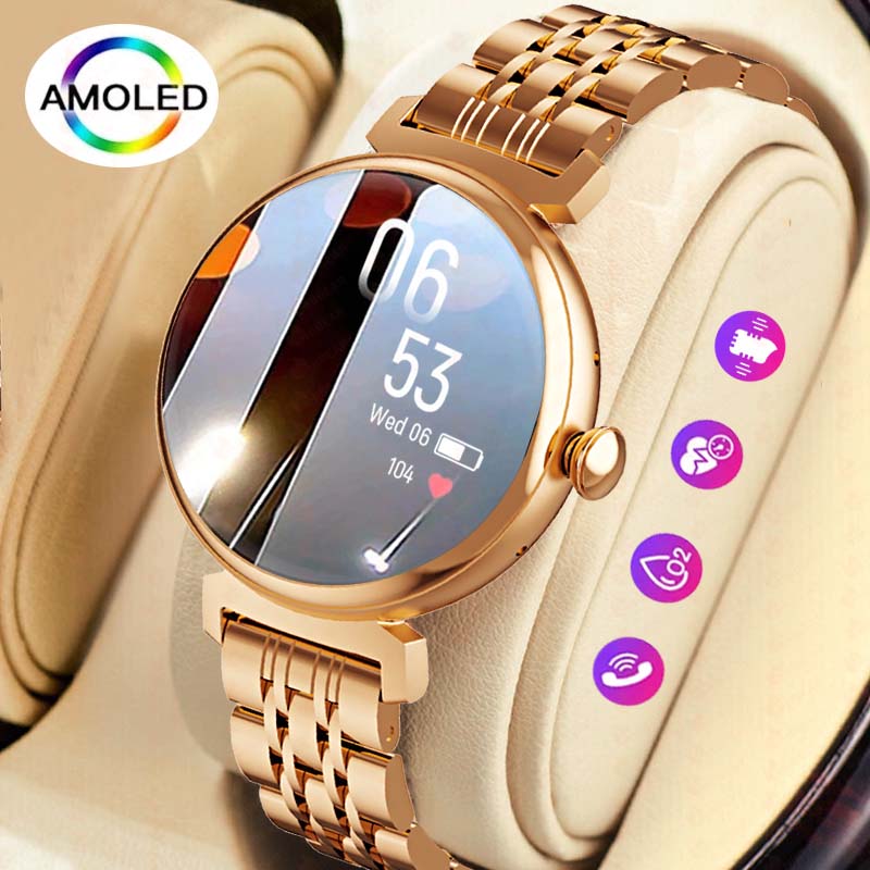 Smartwatch Faces - 1. 04-calowy ekran amolowany modny damski