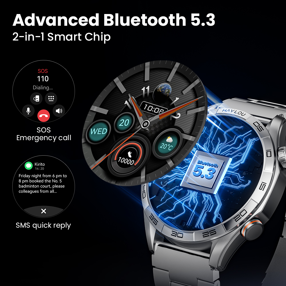 HAYLOU Solar 5 Smartwatch z fu – Smartwatch Faces recenzja i cena