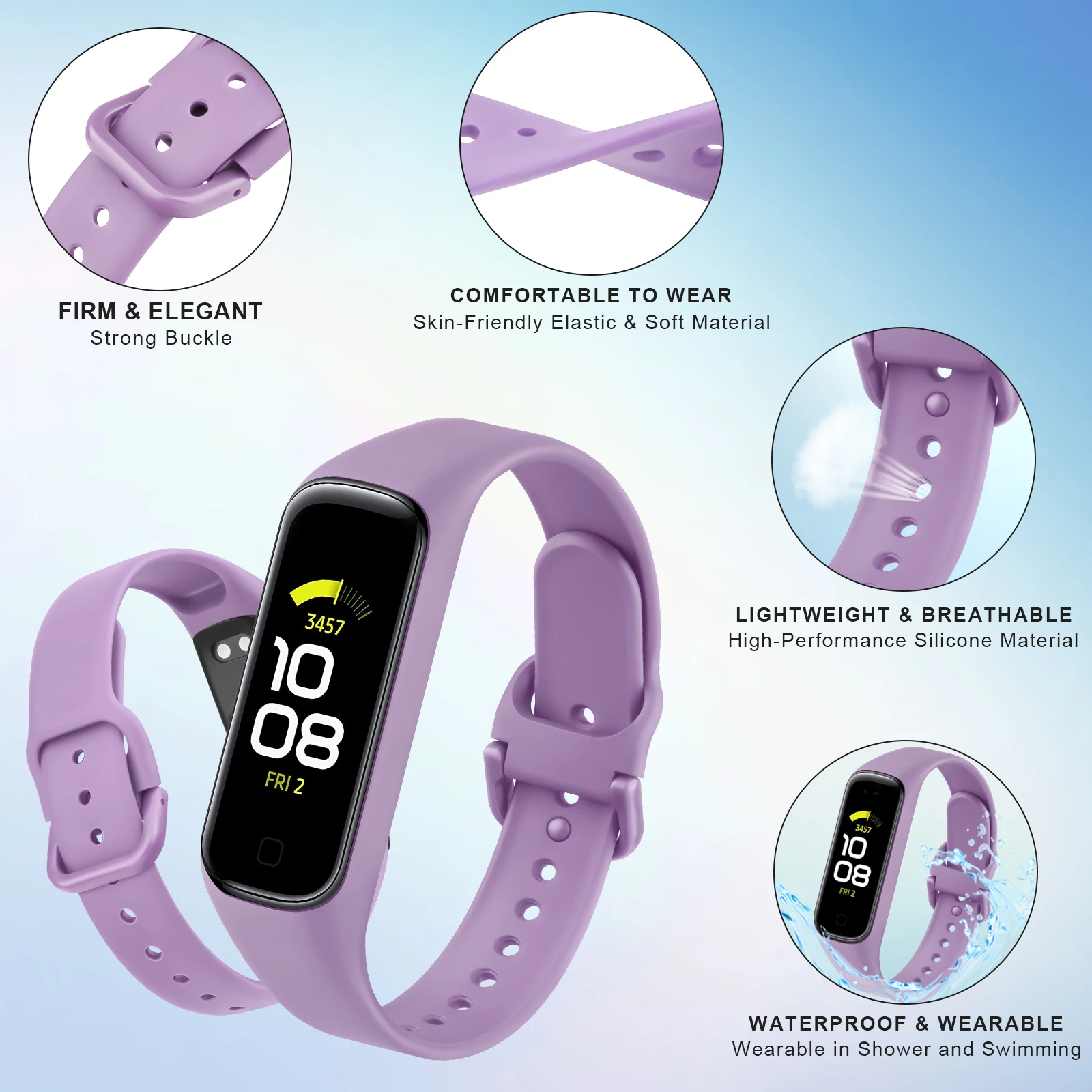 Miękki silikonowy pasek do Sam – Silicone Band Replacement recenzja i cena