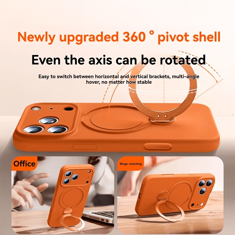 Etui na telefon z płynnym sili – Magnetic Charging Stand recenzja i cena