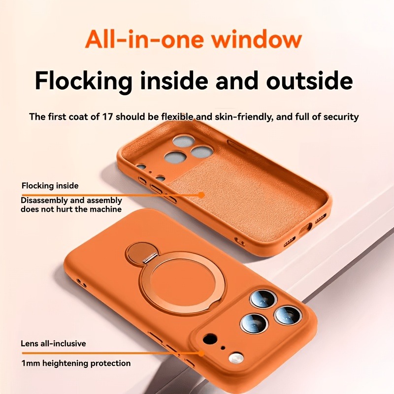 Etui na telefon z płynnym sili – Magnetic Charging Stand recenzja i cena