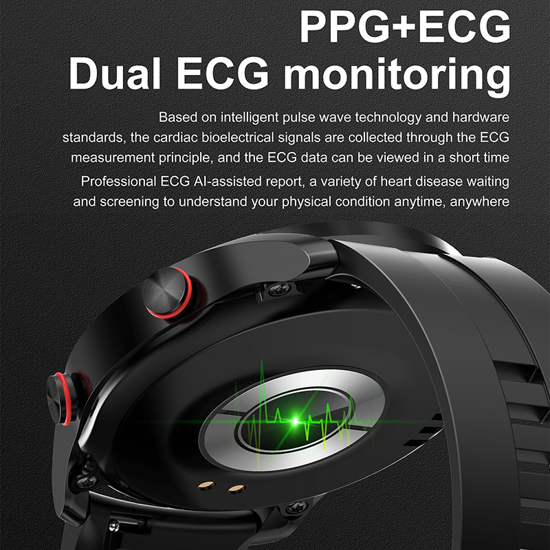 Ekg + PPG Bluetooth zadzwoń in – Smartwatch Faces recenzja i cena