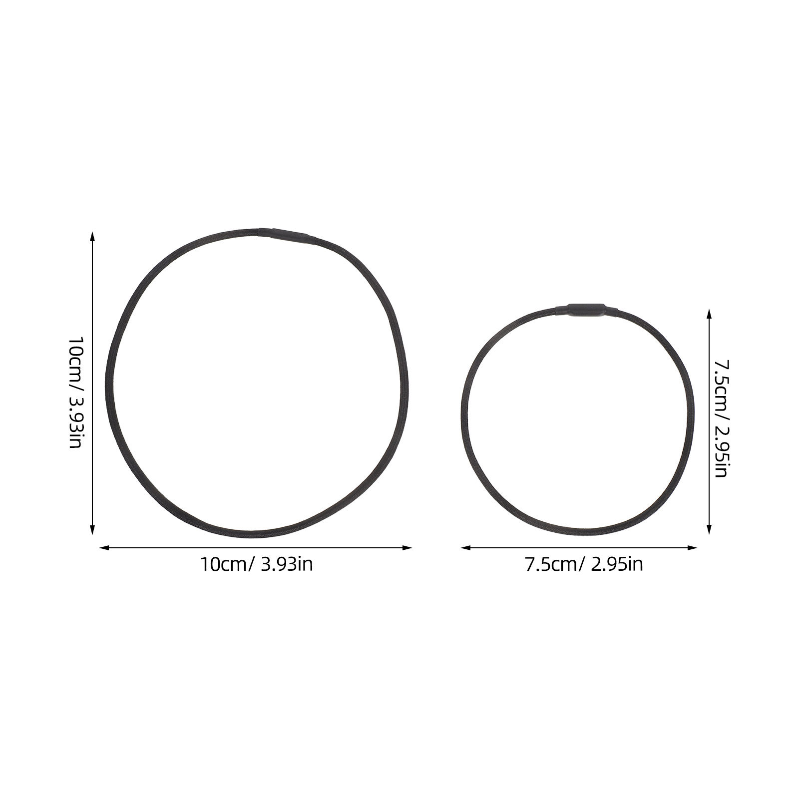 12 szt. Czarne gumowe pierście – Silicone Band Replacement recenzja i cena