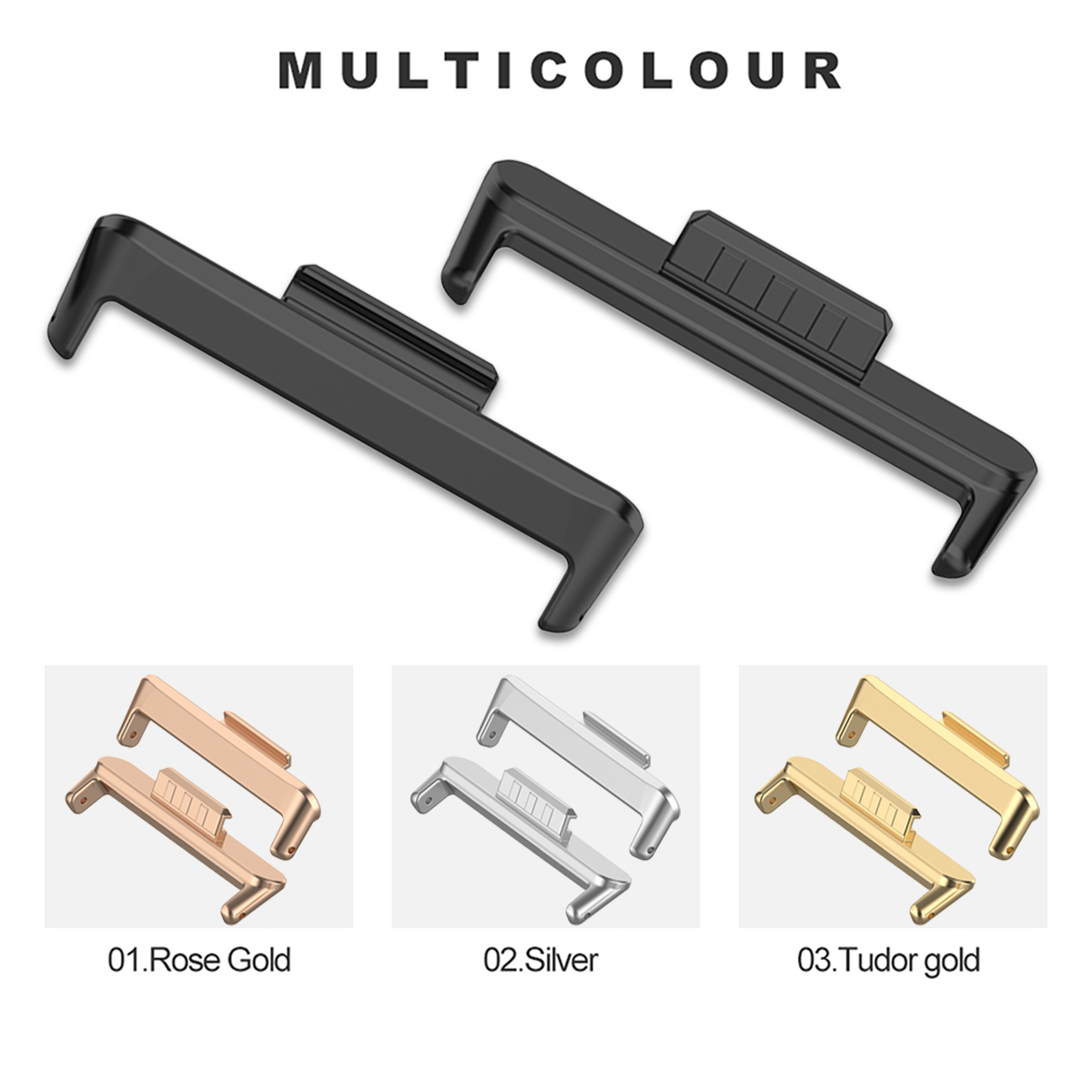 1 Para Metalowych Złączek 12/1 – Watch Band Connector recenzja i cena