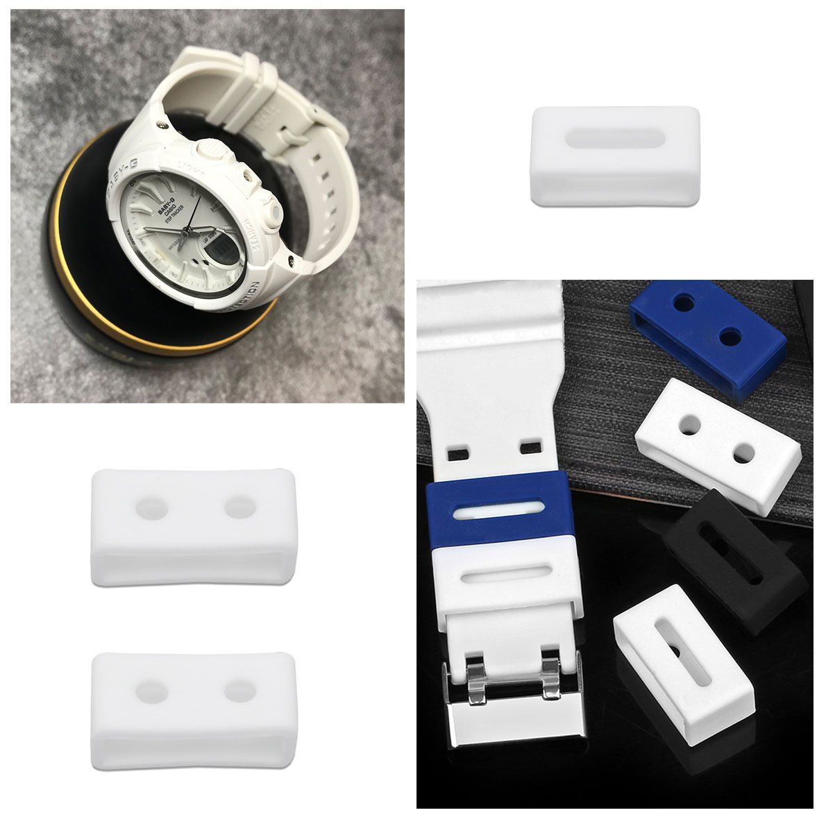 3 sztuki silikonowych pętelek  – Silicone Band Replacement recenzja i cena