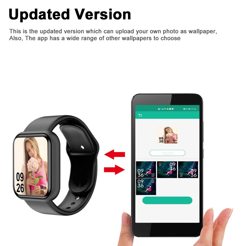 Inteligentny zegarek dla mężcz – Silicone Band Replacement recenzja i cena