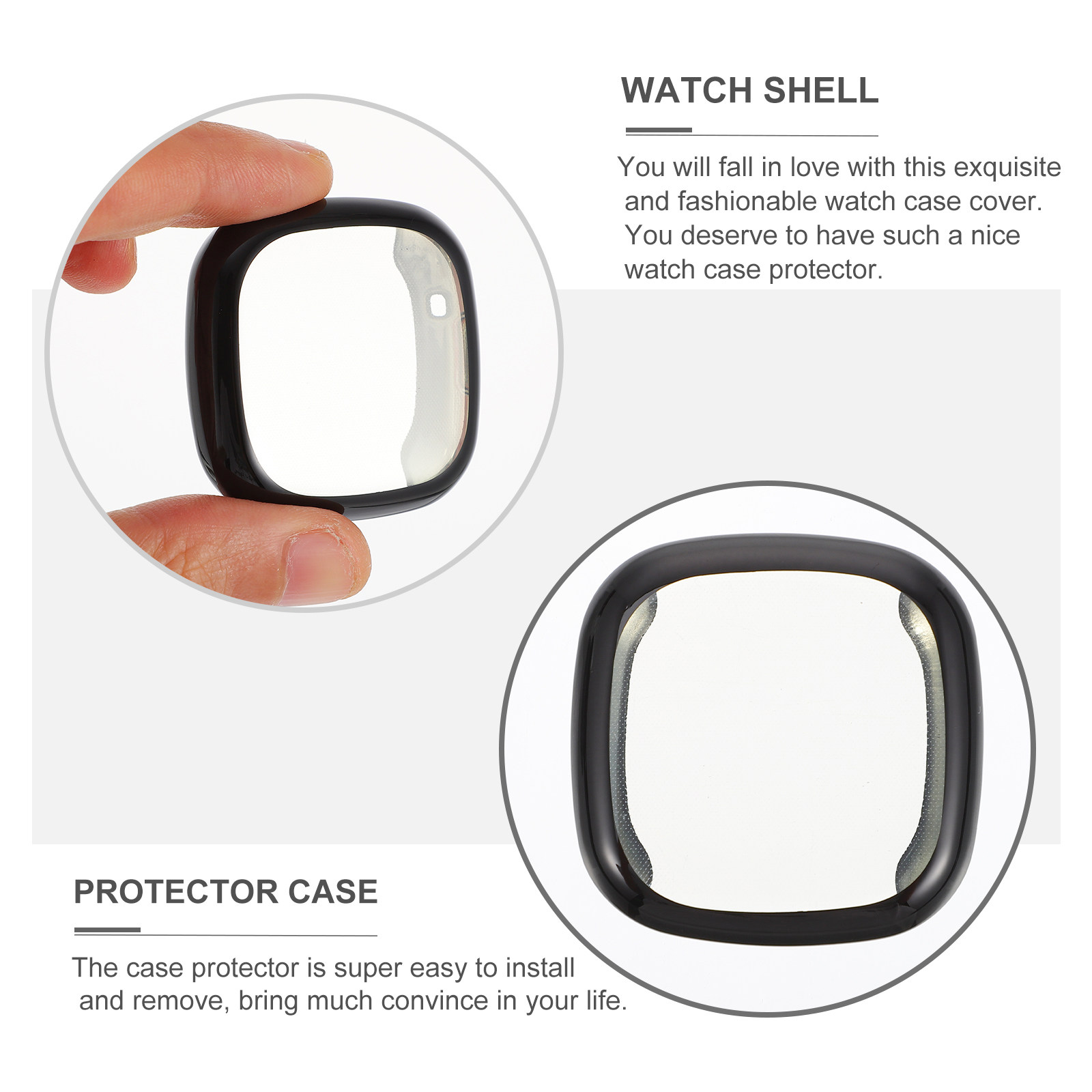 4 szt. Elektroplaterowane etui – Smartwatch Case recenzja i cena