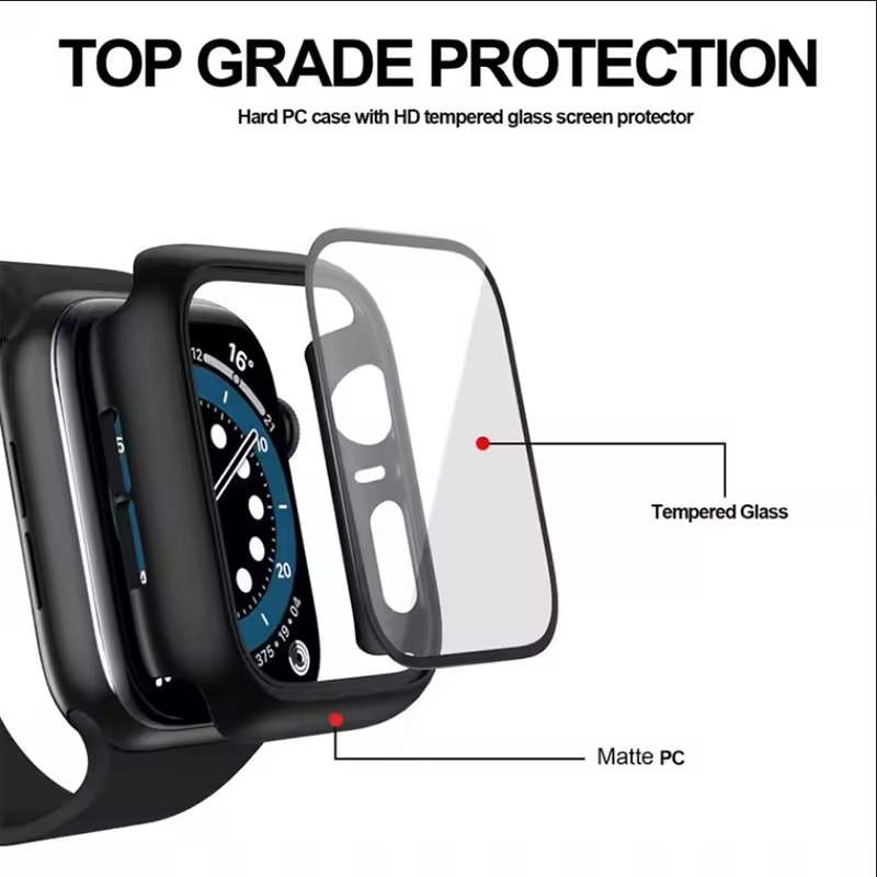Szkło Hartowane + Etui Ochronn – Watch Case Bumper recenzja i cena