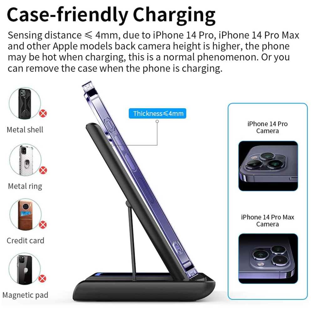 15W 3 w 1 Bezprzewodowa Stacja – Wireless Charger Watch recenzja i cena