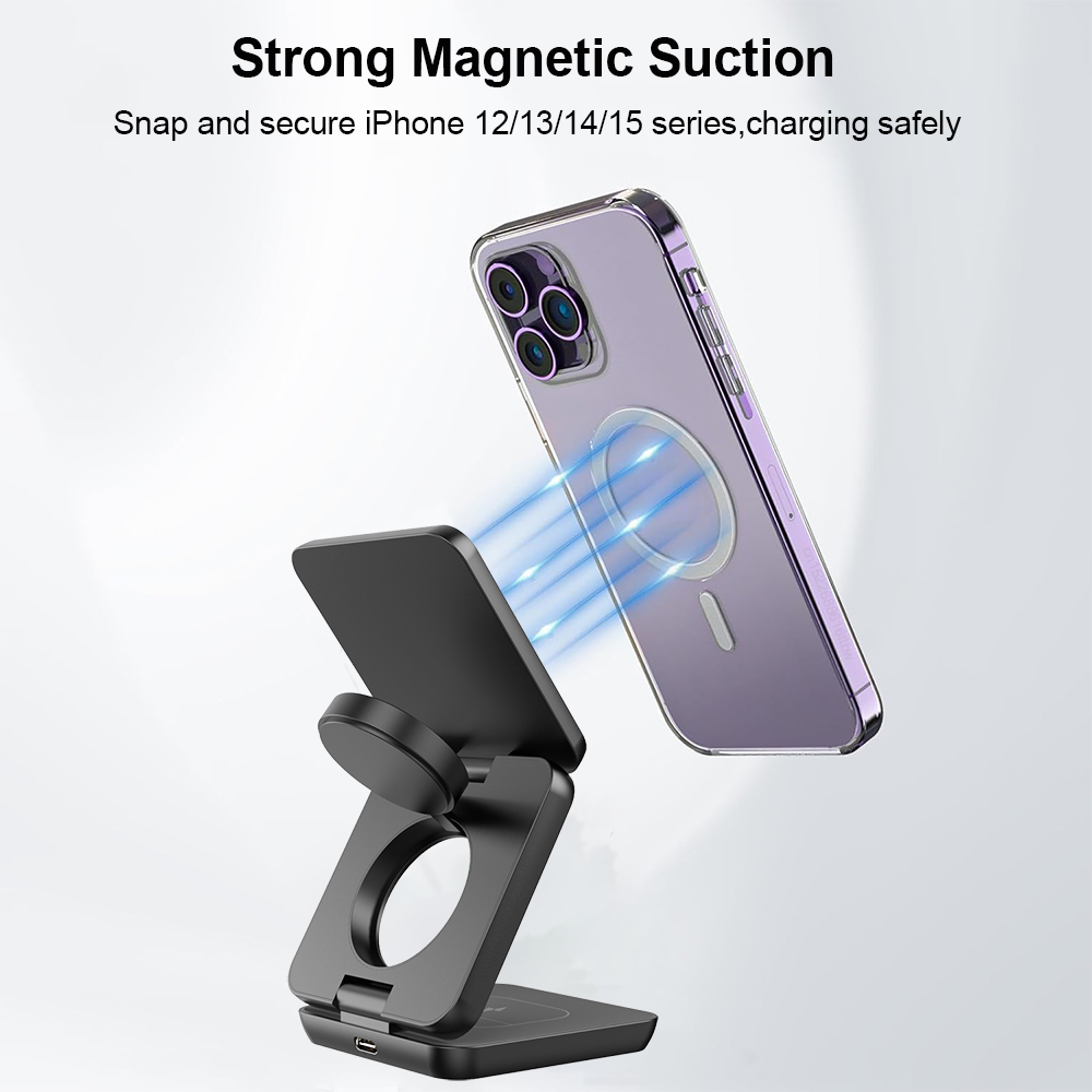 Składana magnetyczna bezprzewo – Wireless Charger Watch recenzja i cena