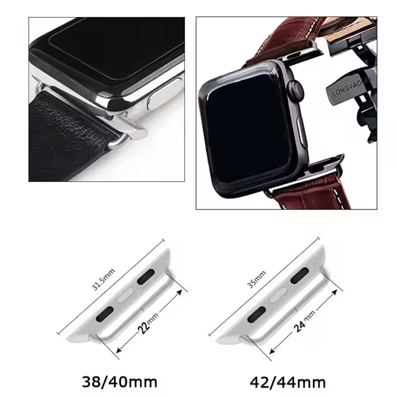 2szt Adapter ze stali nierdzew – Watch Band Connector recenzja i cena