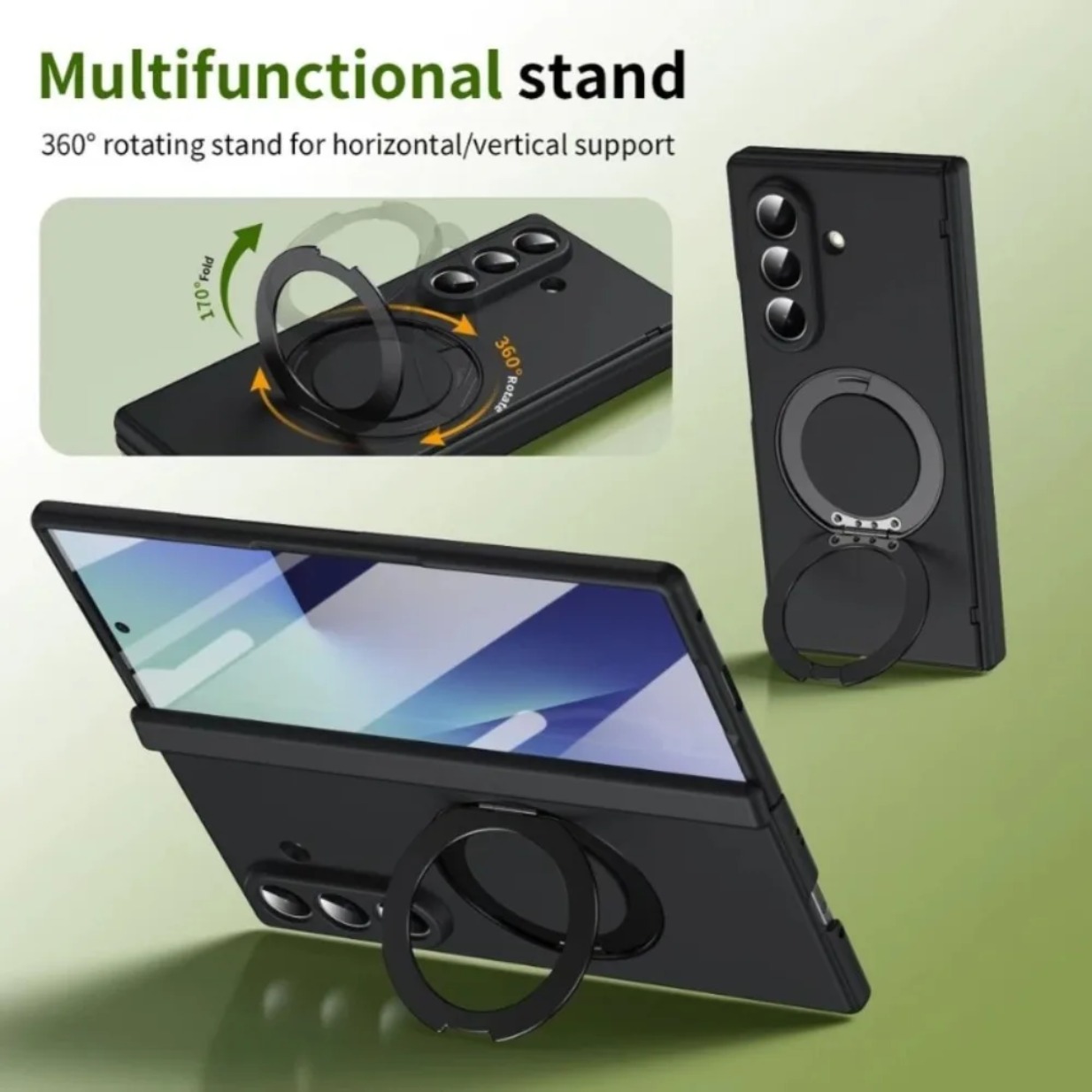 360 °   Etui na telefon z foli – Magnetic Charging Stand recenzja i cena