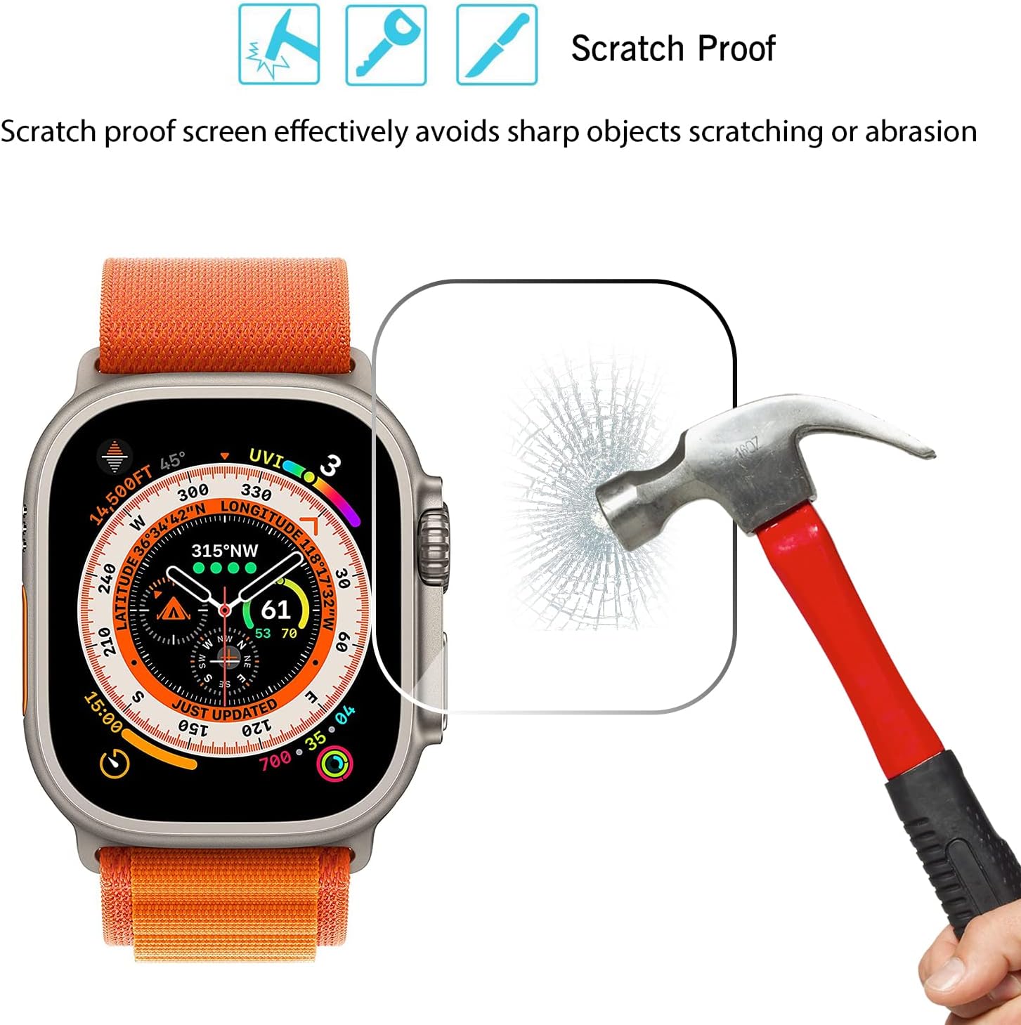 Szkło hartowane do Apple Watch – Watch Case Bumper recenzja i cena