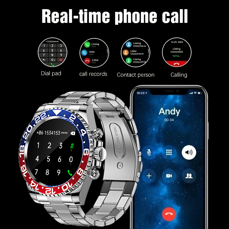 Inteligentny zegarek męski Sma – Smartwatch X18 recenzja i cena