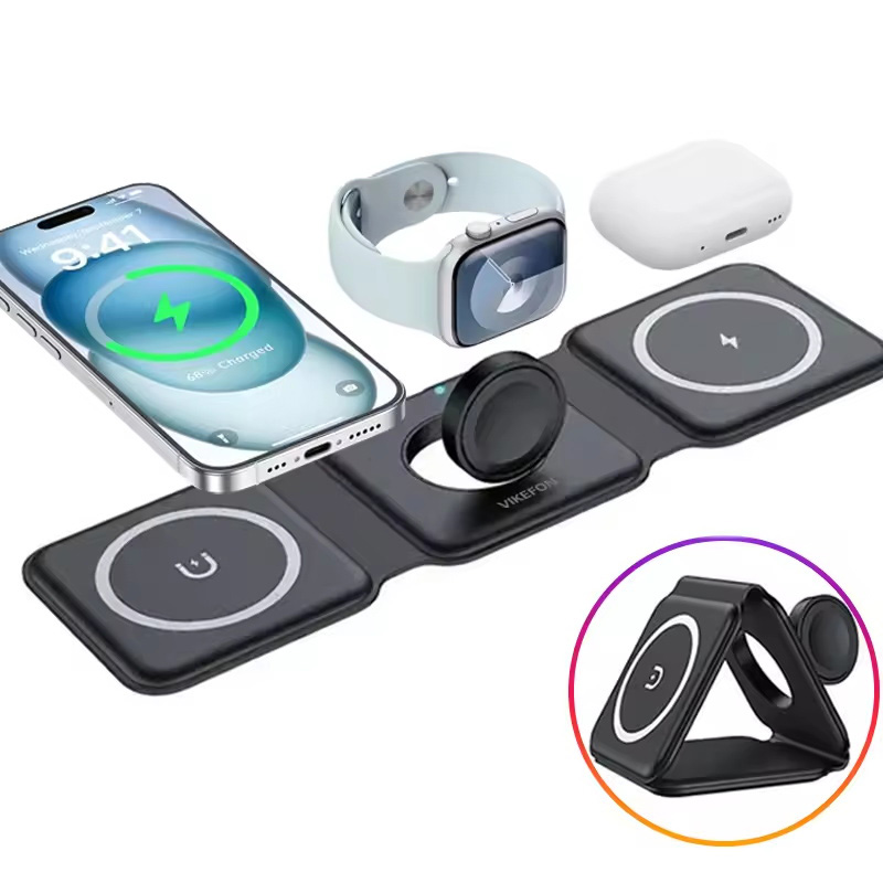 Magnetyczna składana ładowarka – Wireless Charger Watch recenzja i cena