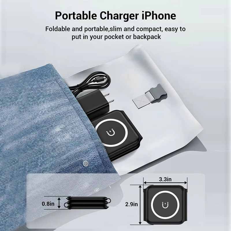Magnetyczna składana ładowarka – Wireless Charger Watch recenzja i cena