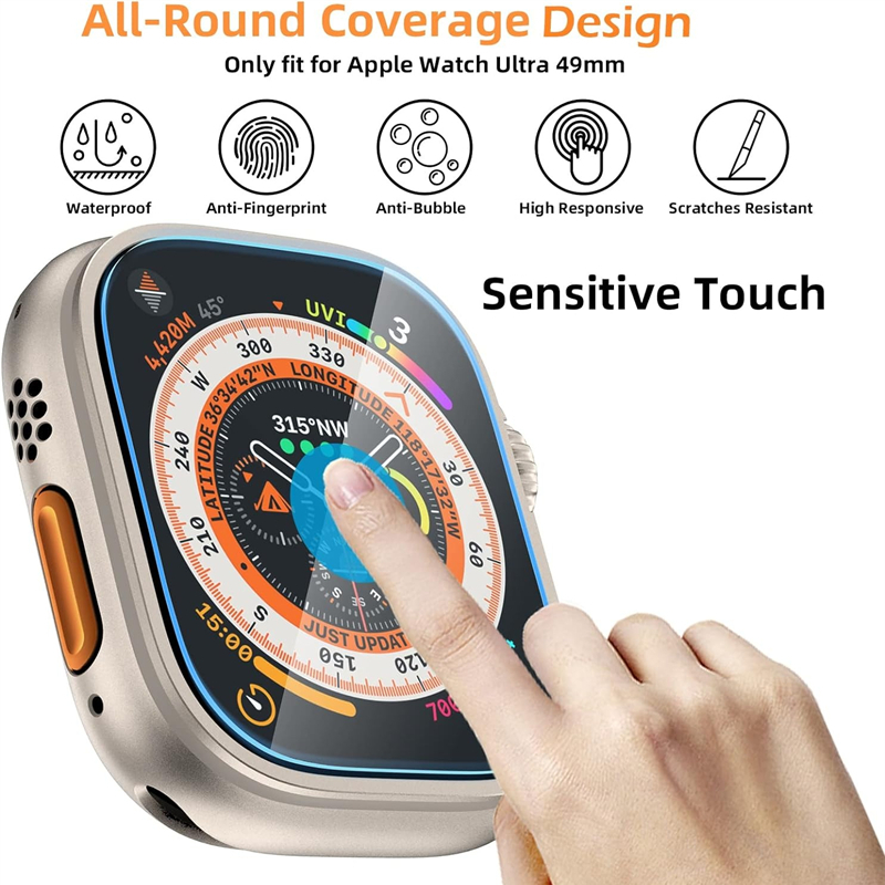 Szkło hartowane do Apple Watch – Watch Case Bumper recenzja i cena