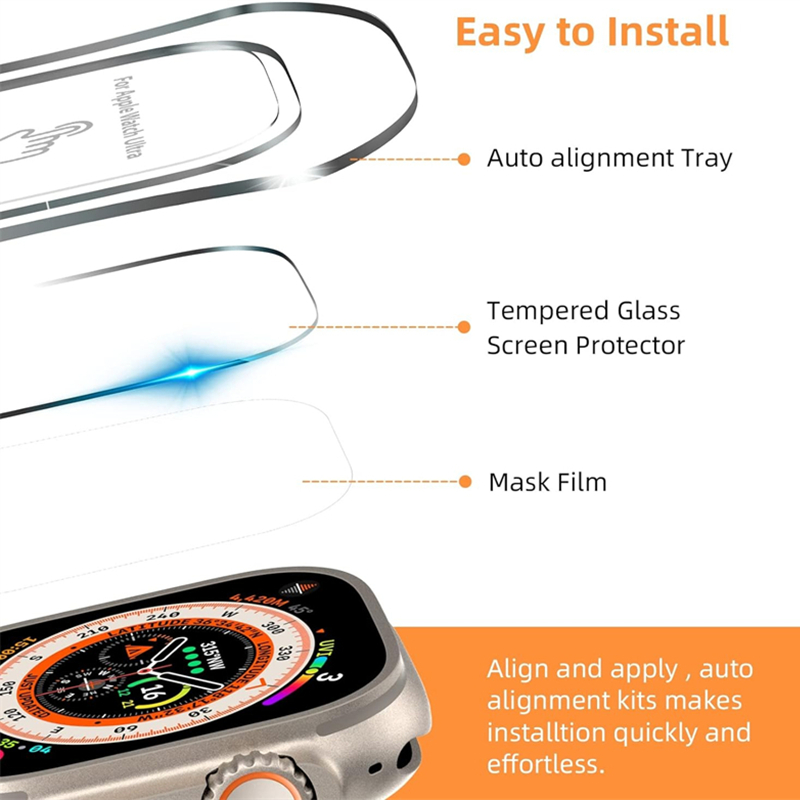 Szkło hartowane do Apple Watch – Watch Case Bumper recenzja i cena