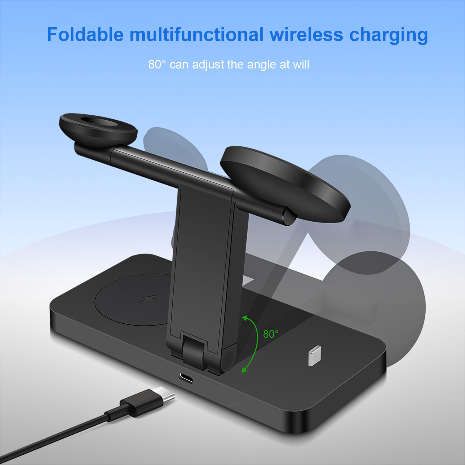 Magnetyczna bezprzewodowa stac – Wireless Charger Watch recenzja i cena