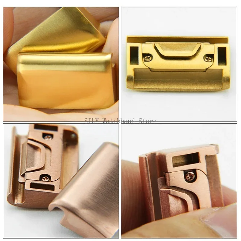 2 szt. Szybkozłączki metalowe  – Watch Band Connector recenzja i cena