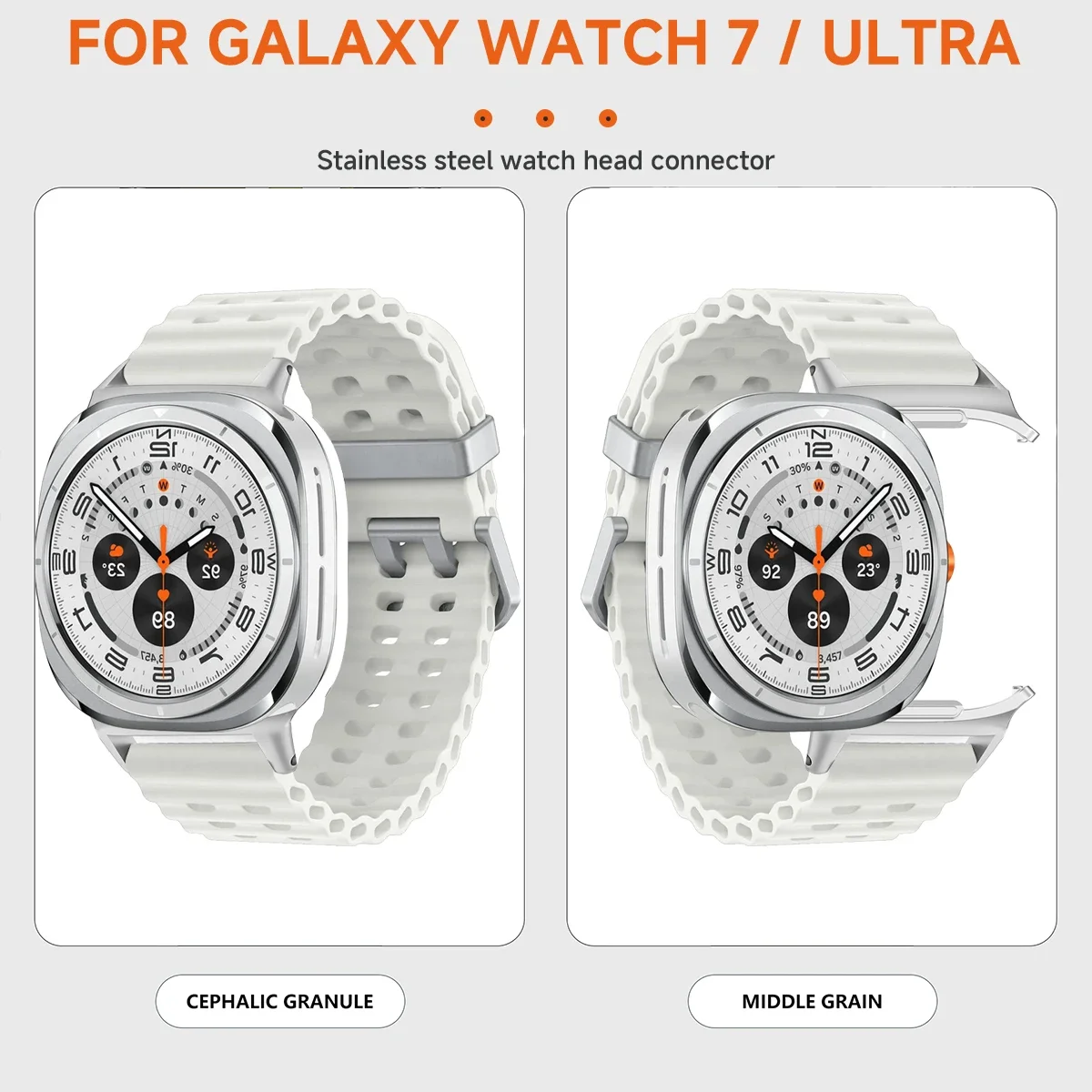 2 sztuki metalowych adapterów  – Watch Band Connector recenzja i cena