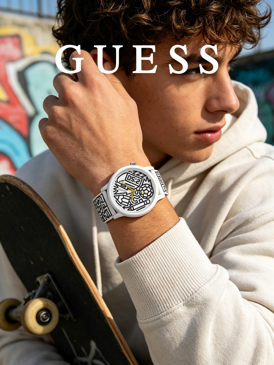 Zegarek kwarcowy unisex z biał – Smartwatch Guess recenzja i cena