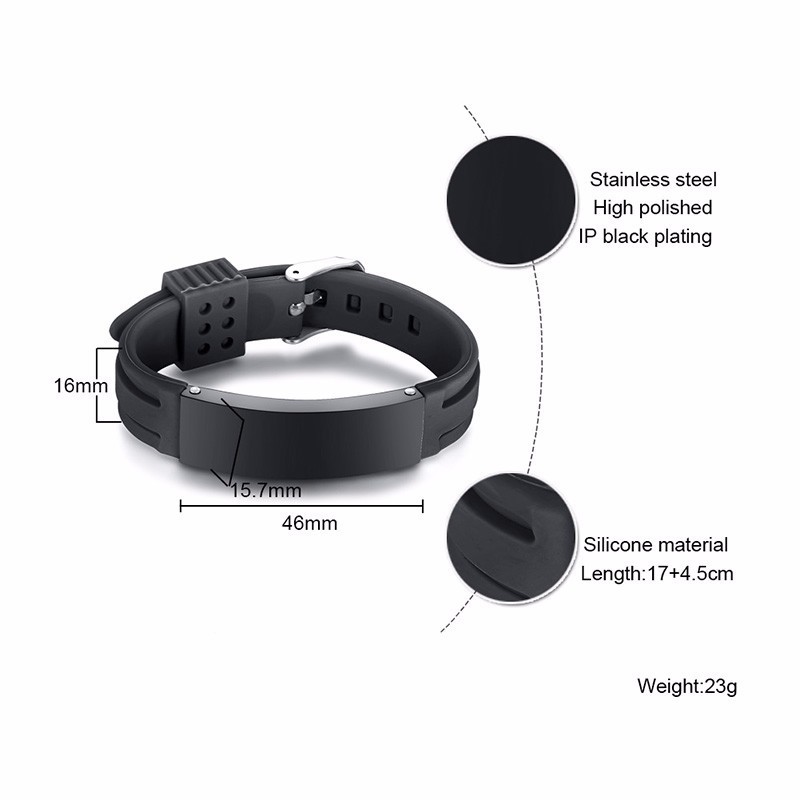 Spersonalizowana silikonowa br – Silicone Band Replacement recenzja i cena