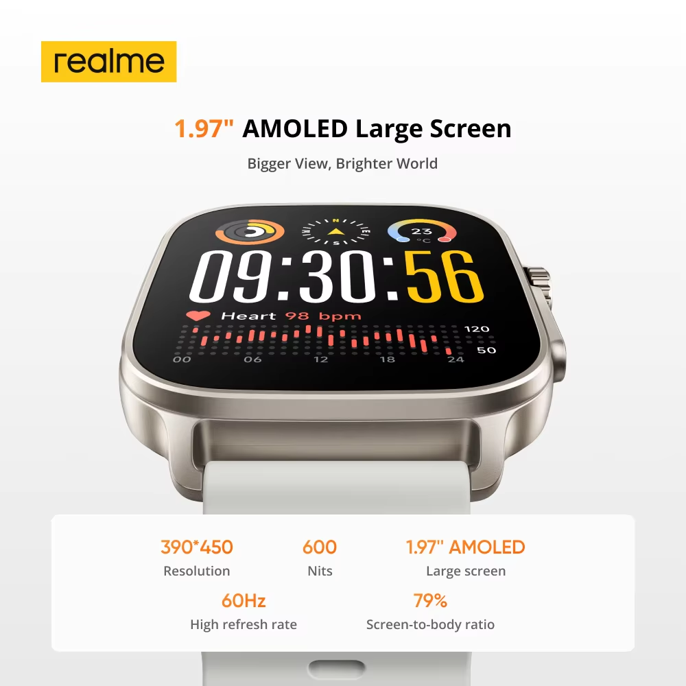 Globalna wersja realme watch 5 – Smartwatch Faces recenzja i cena