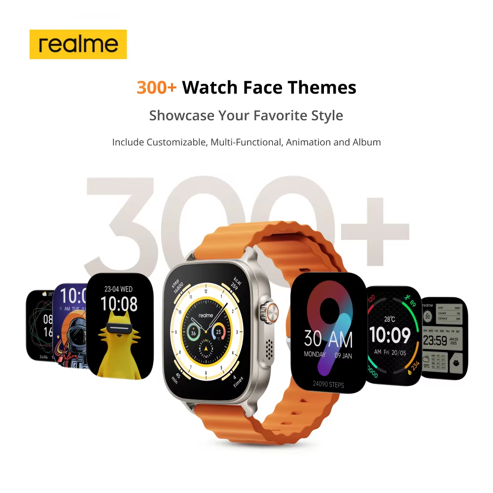 Globalna wersja realme watch 5 – Smartwatch Faces recenzja i cena