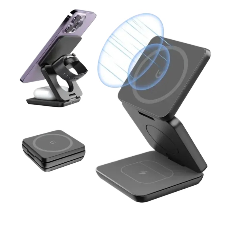 Składana magnetyczna ładowarka – Wireless Charger Watch recenzja i cena
