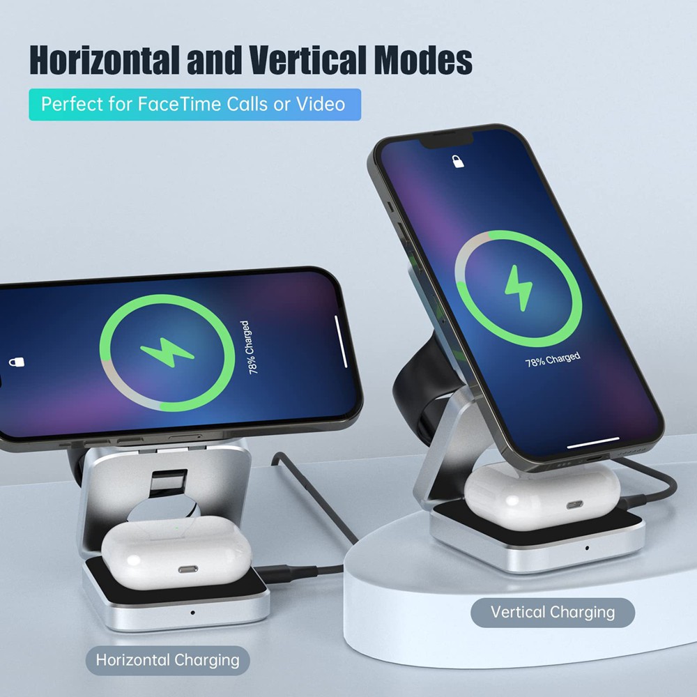 Składana magnetyczna ładowarka – Wireless Charger Watch recenzja i cena