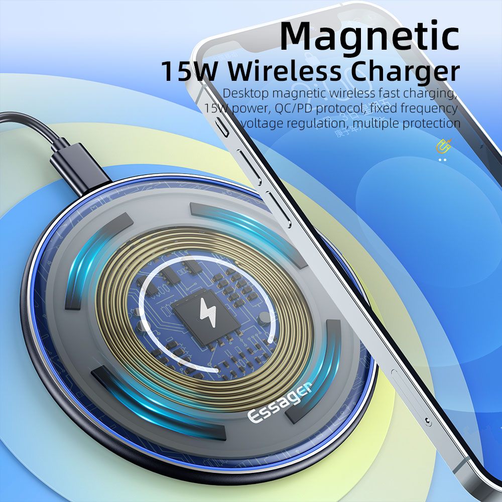 Essager 15W Szybka bezprzewodo – Wireless Charger Watch recenzja i cena