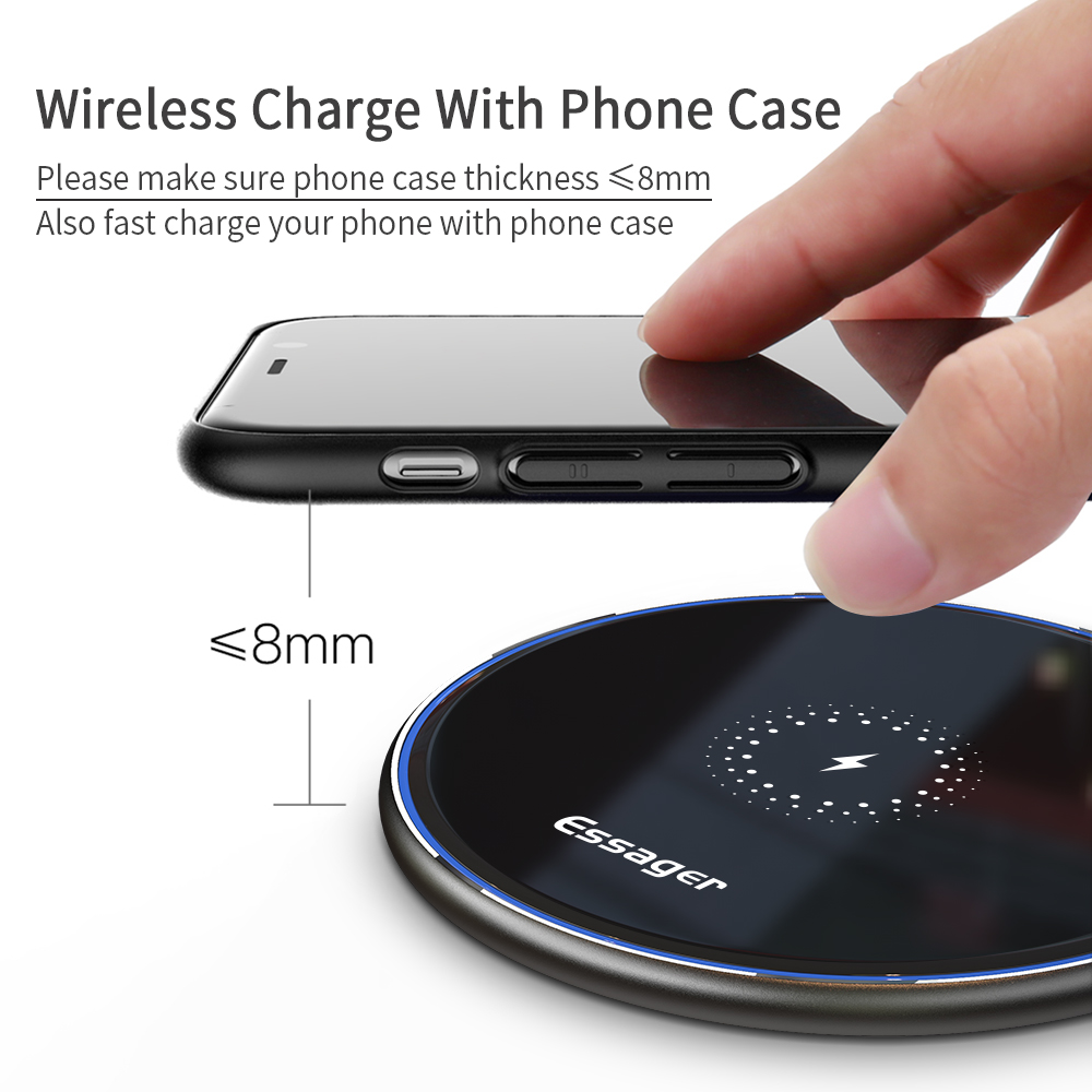 Essager 15W Szybka bezprzewodo – Wireless Charger Watch recenzja i cena
