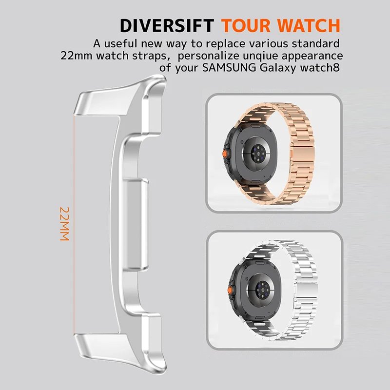 Złącze paska do zegarka 22 mm  – Watch Band Connector recenzja i cena