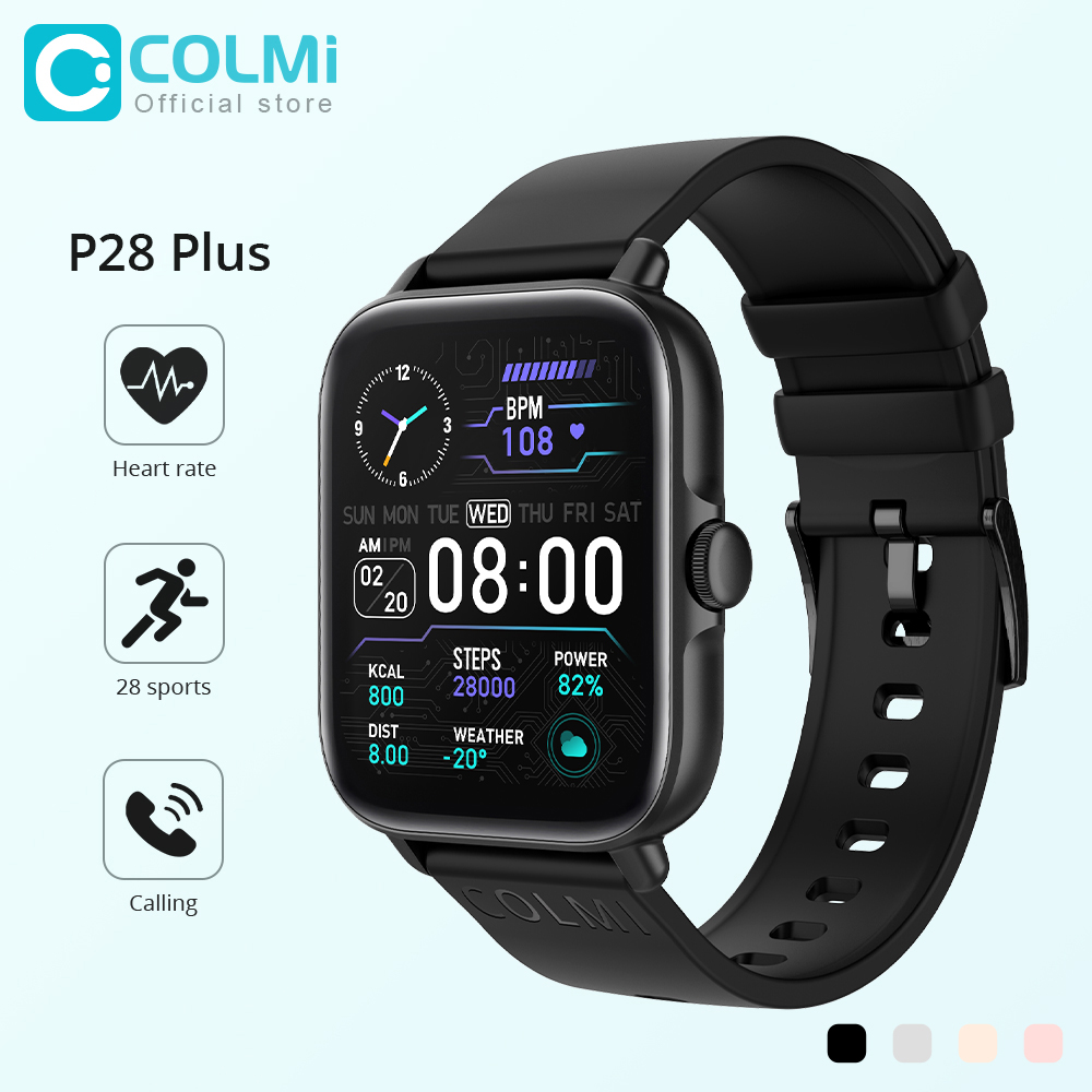 COLMI P28 Plus Bluetooth Odbie – Smartwatch Faces recenzja i cena